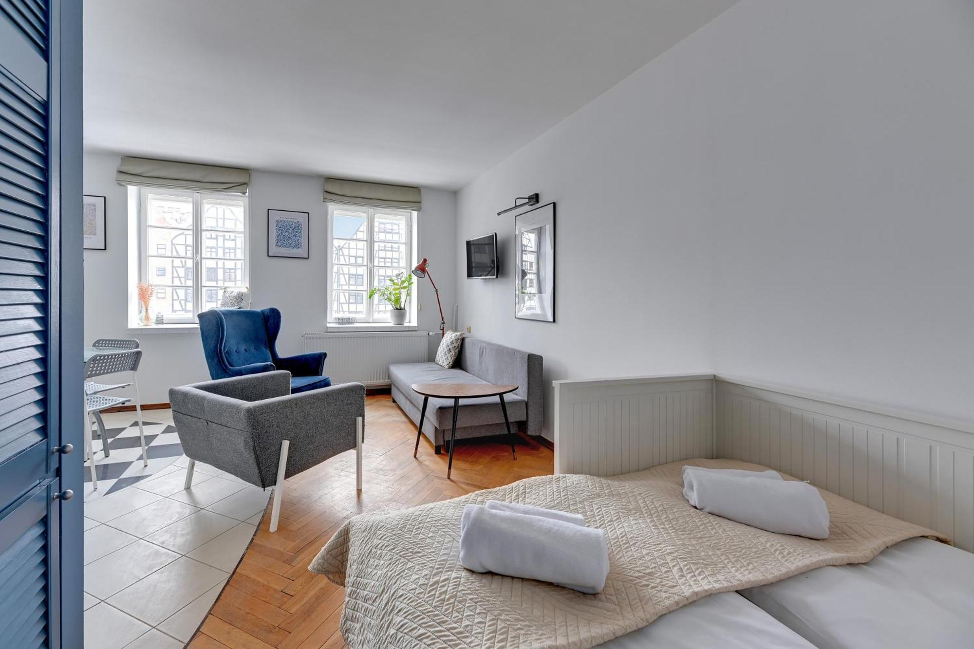 Powroznicza Apartments, Main Old Town & Riverside By Downtown Apartments 그단스크 객실 사진