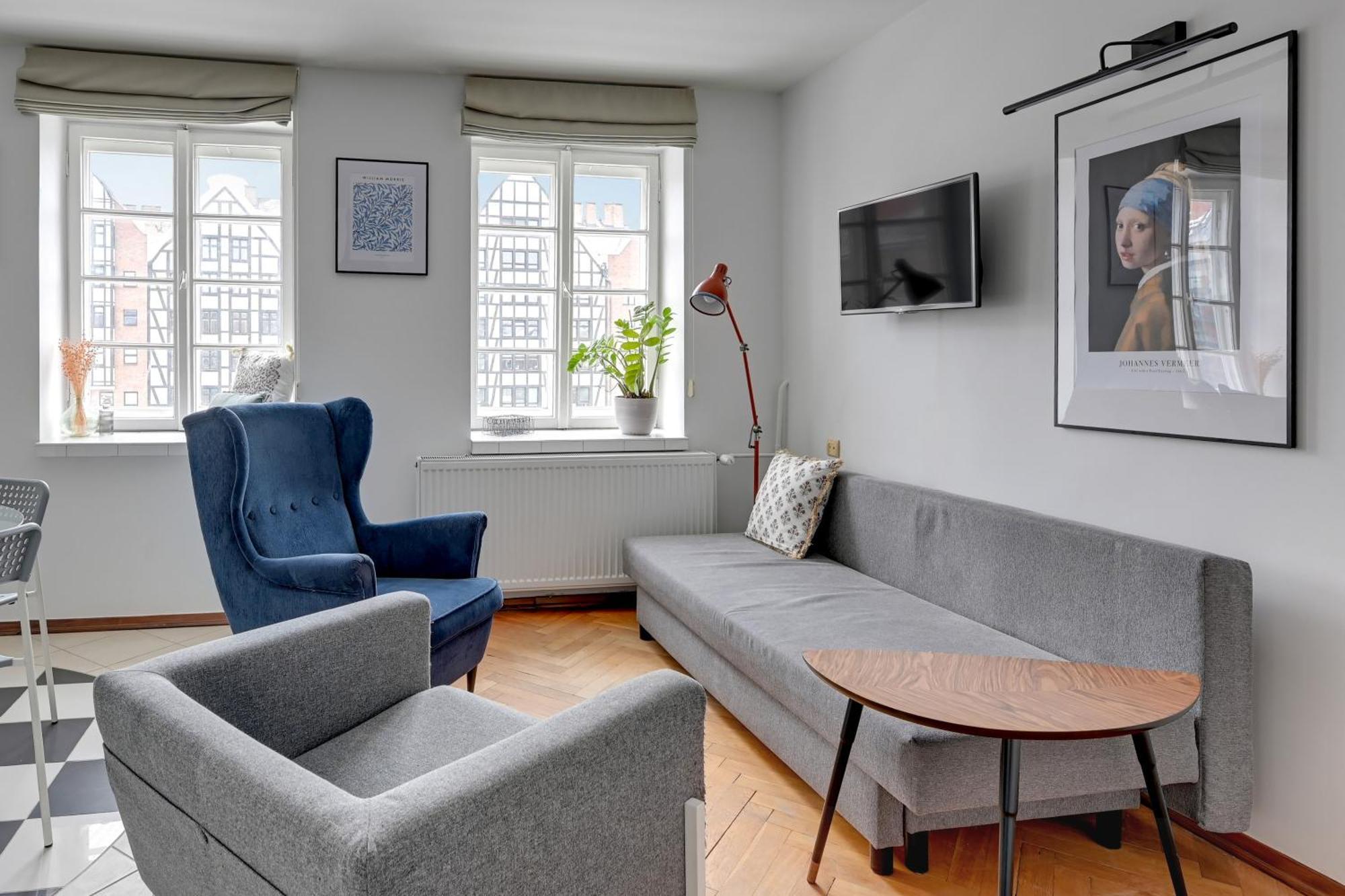 Powroznicza Apartments, Main Old Town & Riverside By Downtown Apartments 그단스크 객실 사진